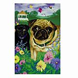 GR8 Dogs Pug Garden Flag