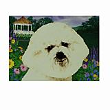 GR8 Dogs Bichon Frise Indoor/Outdoor Floor Mat