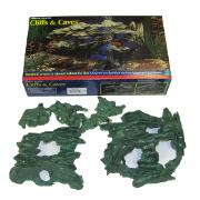 Penn Plax Cliffs and Caves Master Aquarium Ornament