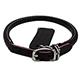 Circle T Leather Dog Collar Rolled Latigo 10 inch