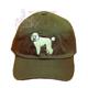 Cap 100% Cotton with Embroidered Poodle