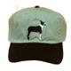 Cap 100% Cotton with Embroidered Boston Terrier