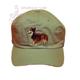 Cap 100% Cotton with Embroidered Welsh Corgi