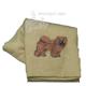 Cotton Terry Cloth Dog Hand Towel with Embroidered Chow Chow