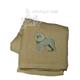 Cotton Terry Cloth Dog Hand Towel with Bichon Frise