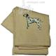 Cotton Terry Cloth Dog Hand Towel with Embroidered Dalmatian