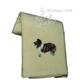 Cotton Terry Cloth Dog Hand Towel with Embroidered Sheltie