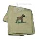 Cotton Terry Cloth Dog Hand Towel w/Embroidered Great Dane