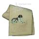 Cotton Terry Cloth Dog Hand Towel with Saint Bernard