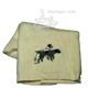 Cotton Terry Cloth Dog Hand Towel with German Wirehaired