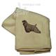 Cotton Terry Cloth Dog Hand Towel with Cocker Spaniel Buff