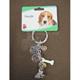 Key Chain Beagle with 5 Charms