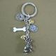 Key Chain Chihuahua with 5 Charms