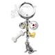 Key Chain Golden Retriever with 5 Charms