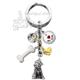 Key Chain Schnauzer with 5 Charms