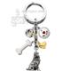 Key Chain Shetland Sheepdog with 5 Charms