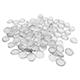 Gem Stones Flat Marbles Clear Aquarium Decoration