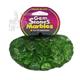 Gem Stones Flat Marbles Swirl Green/Clear Aquarium Decor