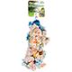 Penn Plax Shaggy Kabob Large Bird Toy