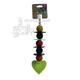 Acrylic Heart Kabob Med