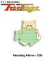 FasTags Feasting Feline Do-it-yourself Pet ID Tag