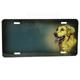 Aluminum Dog Breed License Plate with Golden Retriever