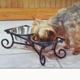Wrought Iron Dog Diner 1 Pint