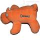 Happy Orange Hippo Large Dog Toy