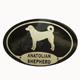 Euro Style Oval Dog Decal Anatolian Shepherd