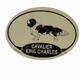 Euro Style Oval Dog Decal Cavalier King Charles Spaniel