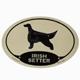 Euro Style Decal Irish Setter