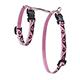Nylon Dog Harness Tickled Pink 12-20 inch H-Style