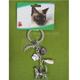 Key Charms Cat Standing