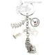 Key Charms Long Fur Cat