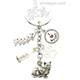 Key Charms Tabby Cat