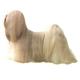 Double Sided Dog Decal Lhasa Apso