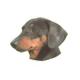 Double Sided Dog Decal Dachshund