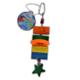 Bird Brainers Wood Blocks with Star Bird Toy