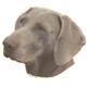 Double Sided Dog Decal Weimaraner