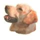 Double Sided Dog Decal Labrador Retriever Yellow