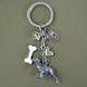 Key Chain Brittany with 5 Charms