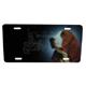 Aluminum Dog Breed License Plate with Basset Hound