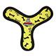 Tuffy's Sport Bowmerang Yellow Bones Dog Toy