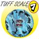 Tuffy's Sport Flyer Blue Camo Design Dog Toy