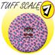 Tuffy's Sport Flyer Pink Leopard Design Dog Toy