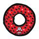 Tuffy's Ultimate Rumble Ring Red Paws Dog Toy