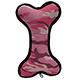 Zanies Toughstructable Large Pink Camo Bone Dog Toy