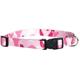 Pink Camouflage Dog Collar Adjustable 18in-26in.