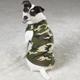 Dog Tank Top Camo Green/Black Large