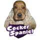 6-inch Vinyl Dog Decal Cocker Spaniel Picture